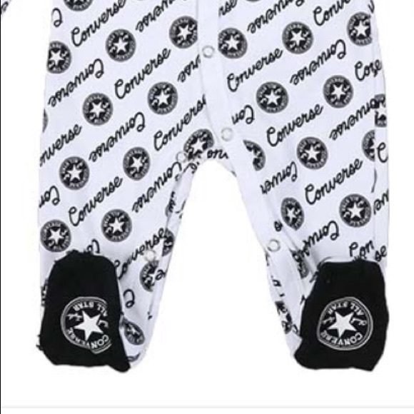 CONVERSE NEWBORN FOOTIE ONESIE - Picture 4 of 4